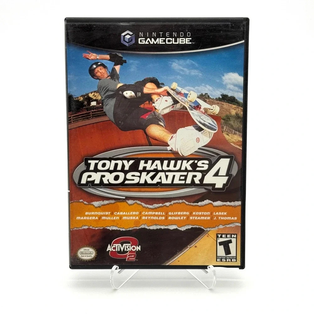 Tony Hawk's Pro Skater 4 Nintendo GameCube Complete CIB Video Game